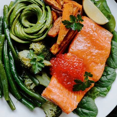 Salmon bowl