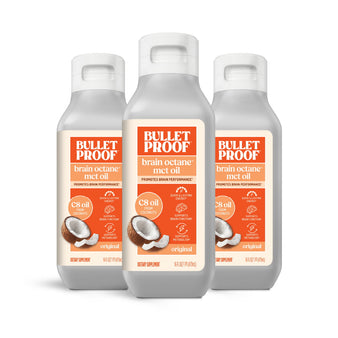 Image: Bulletproof Brain Octane MCT Oil 16 oz, 3 pack
