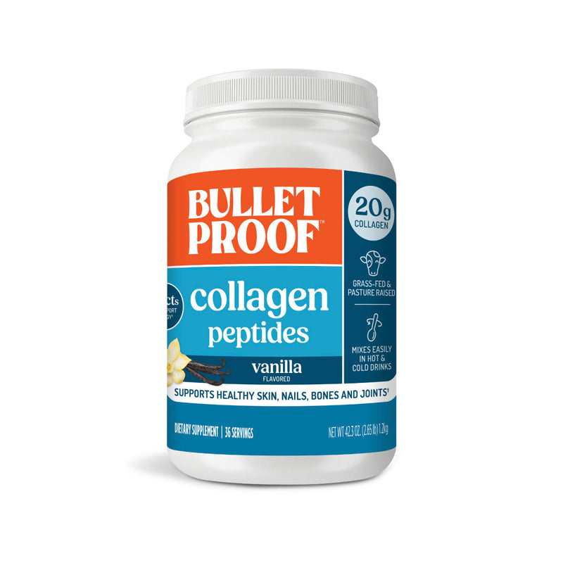 Bulletproof Vanilla Collagen Peptide 42.3oz Packaging