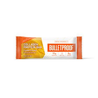 Image: Bulletproof Lemon Cookie Collagen Protein Bar