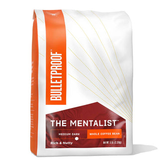 Image: Bulletproof The Mentalist Medium Dark Roast Whole Bean Coffee - 5 lb