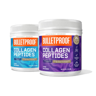 Image: Bulletproof Chocolate and Vanilla Collagen Peptides Bundle