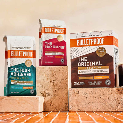 Bulletproof Enhanced Coffee products