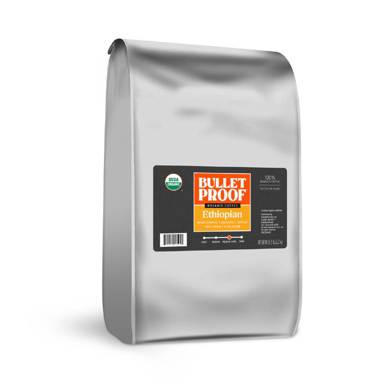Bulletproof organic ethiopian coffee 5 lb bag