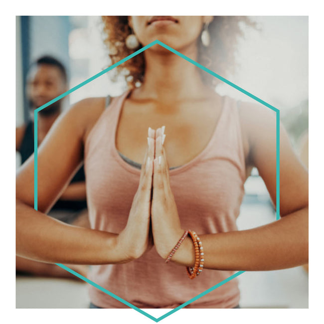 Woman doing yoga