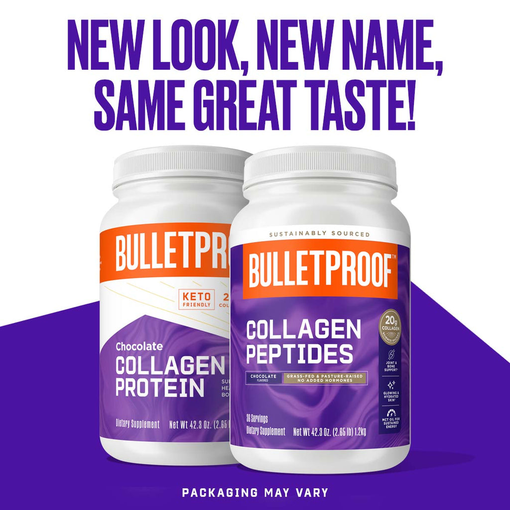 Chocolate Collagen Peptides Powder, 42.3 oz. Bulletproof