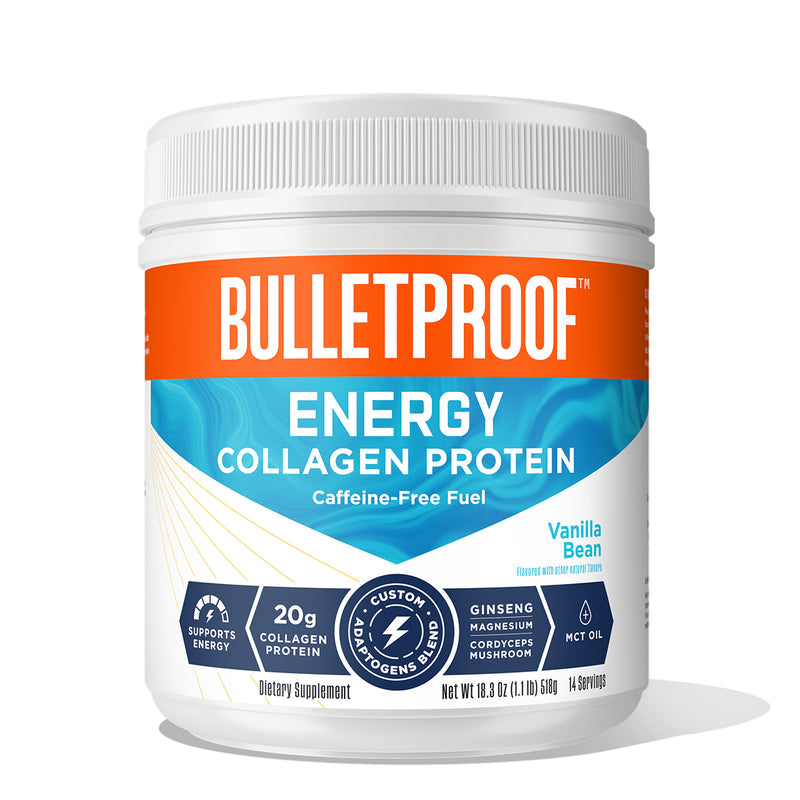 Vanilla Bean Energy Collagen Protein, 18.3 oz.