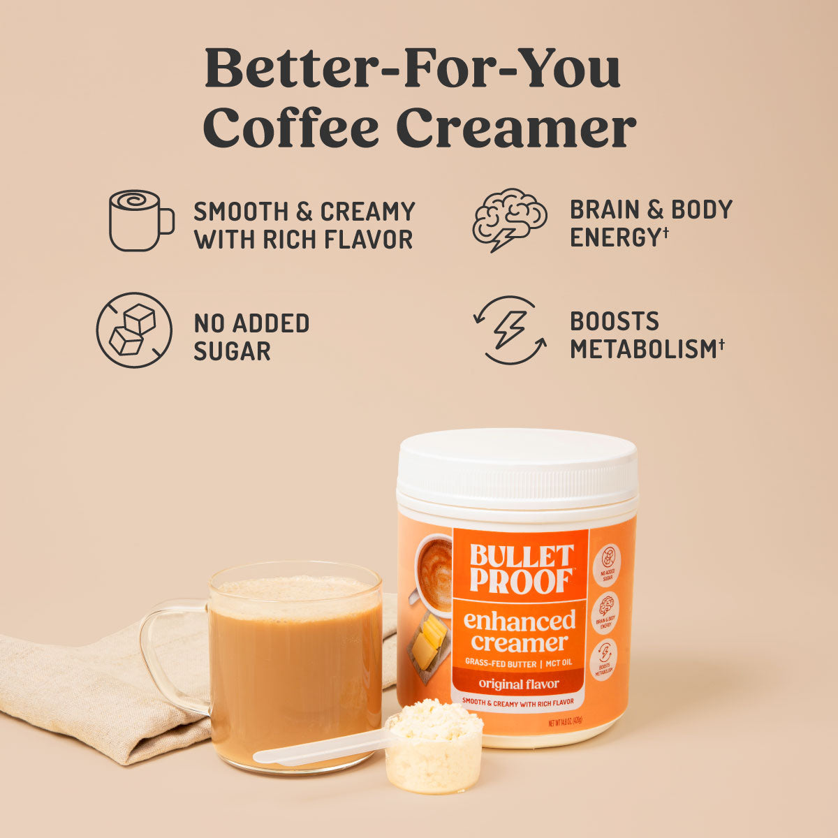 Enhanced Creamer | Bulletproof Coffee Creamer