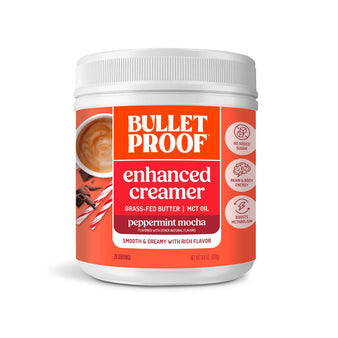 Image: Bulletproof Peppermint Mocha Creamer 14.8 oz Packaging