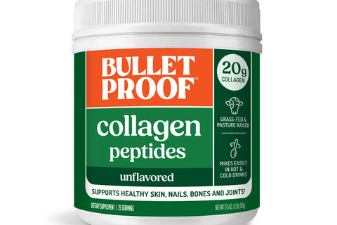 Bulletproof unflavored collagen peptides 17.6 oz package