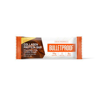 Bulletproof Chocolate Chip Cookie Dough Collagen Protein Bar