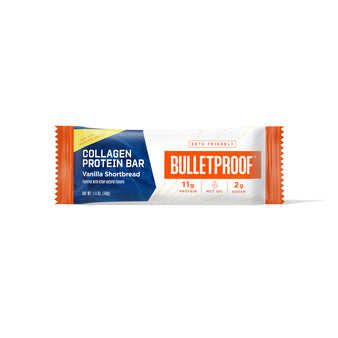 Image: Bulletproof Vanilla Shortbread Collagen Protein Bar