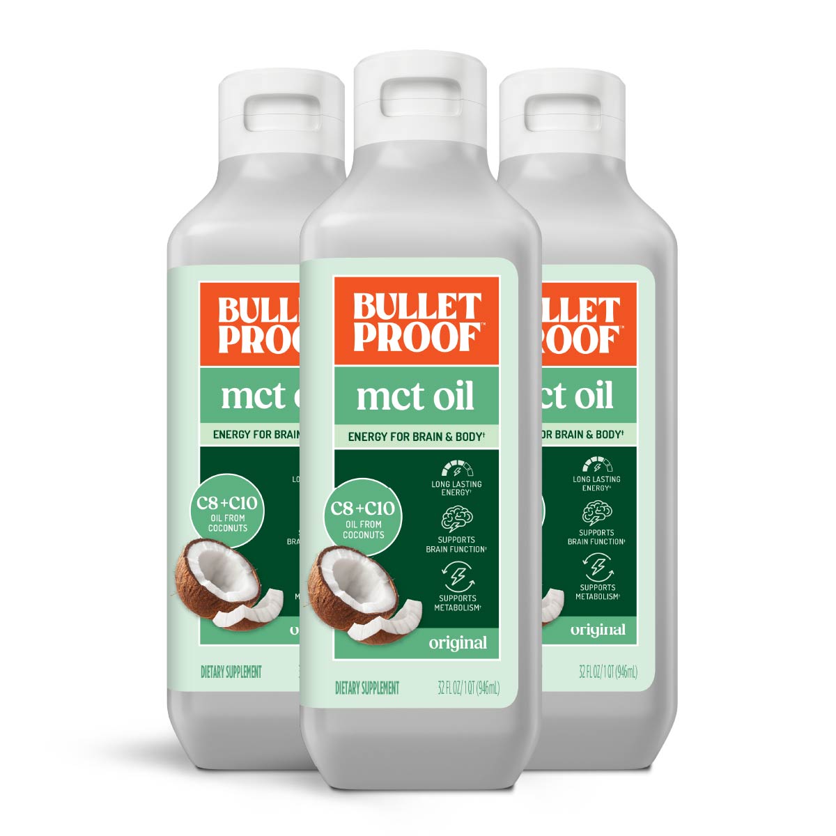 Bulletproof c8 mct oil 473ml 2本 Bullet Proof Bulletproof MCT Oil 473 ml | Unbeatable Prices, Daily