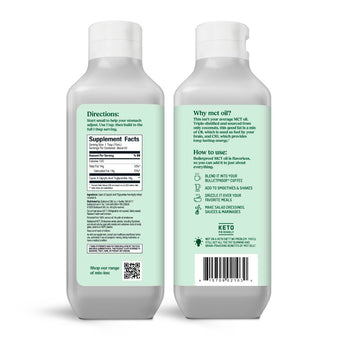 Bulletproof MCT Oil 32 oz Supplement Facts