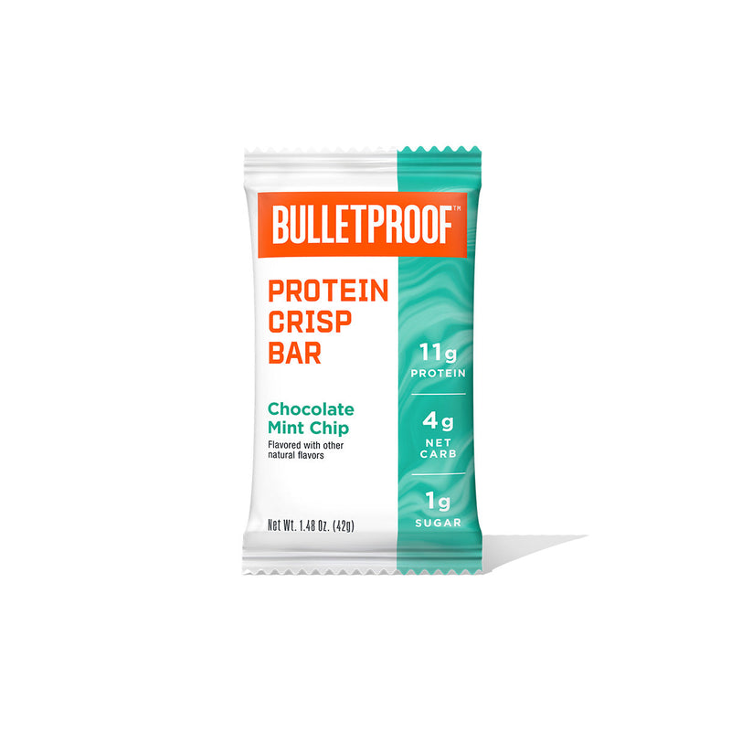 Bulletproof Protein Crisp Bar Chocolate Mint Chip