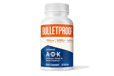 Bulletproof Vitamins A-D-K - 30 Ct.