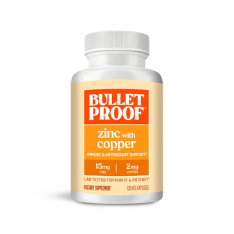 Image: Bulletproof Zinc with Copper, 120 count
