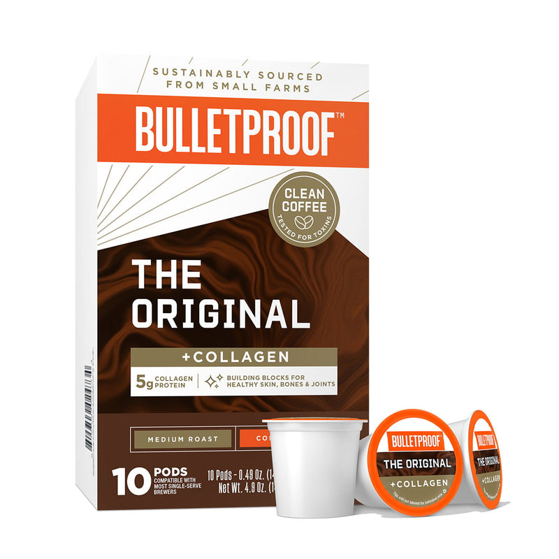 Bulletproof The Original + Collagen Coffee Pods 10 count