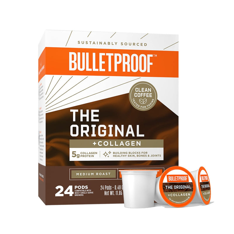 Bulletproof The Original + Collagen Coffee 24ct Pods