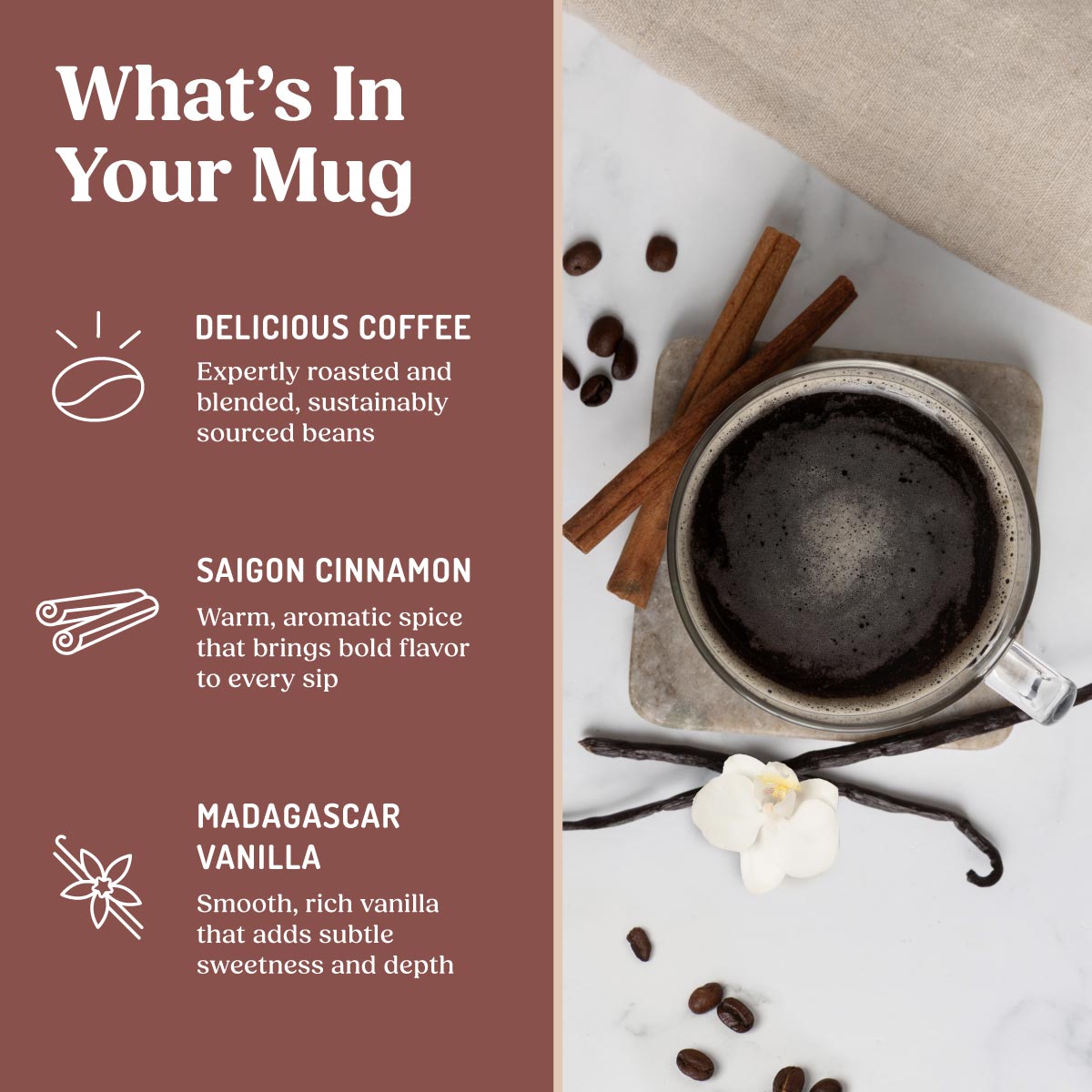Flavored Coffee | Cinnamon & Vanilla | Bulletproof