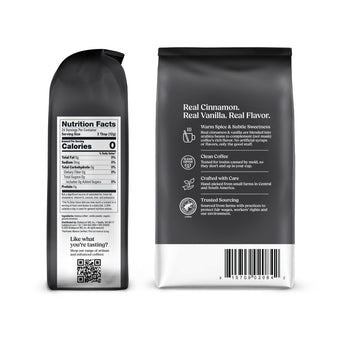 cinnamon vanilla ground coffee nutrition facts