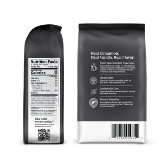 cinnamon vanilla ground coffee nutrition facts