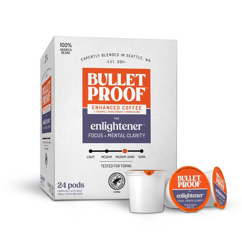 Bulletproof The Enlightener 24ct Pods Package