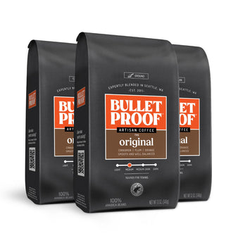 Image: Bulletproof Original Ground Coffee 3 Pack