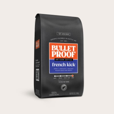 Bulletproof french kick ground coffee