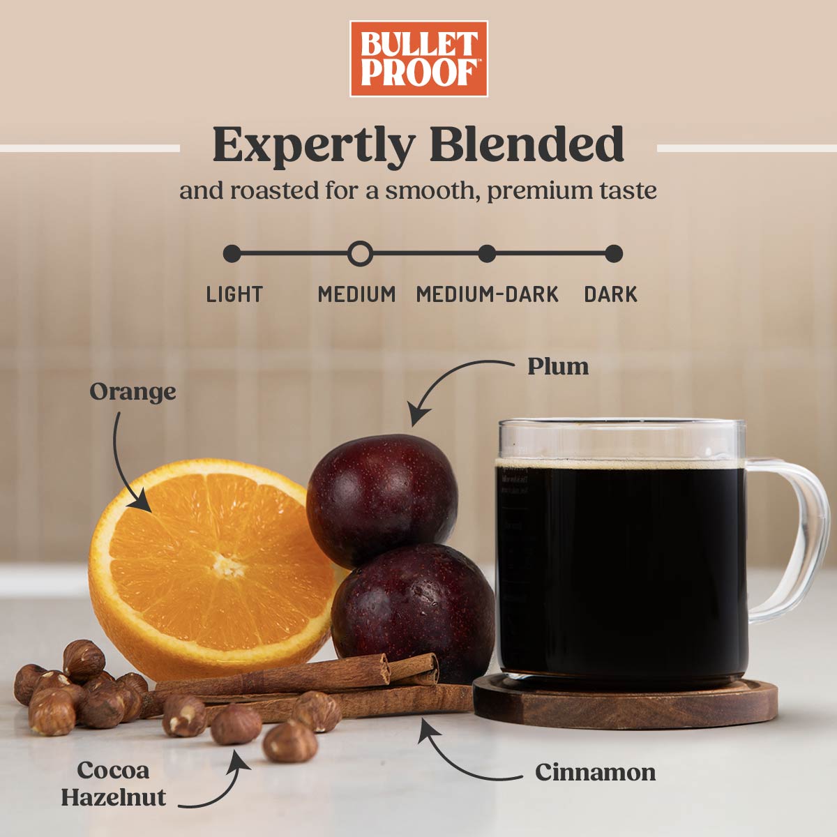 bulletproof glutathione taste Bulletproof™ Original Whole Bean Coffee, 5 lb