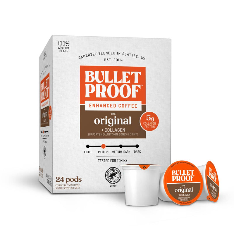 Bulletproof The Original + Collagen Coffee 24ct Pods