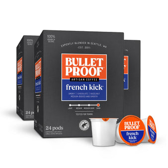 Image: Bulletproof french kick coffee pods 24 ct.
