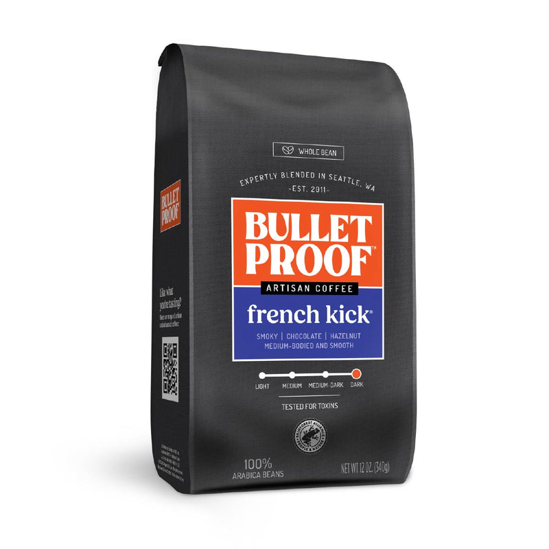 Bulletproof French Kick Whole Bean Coffee 