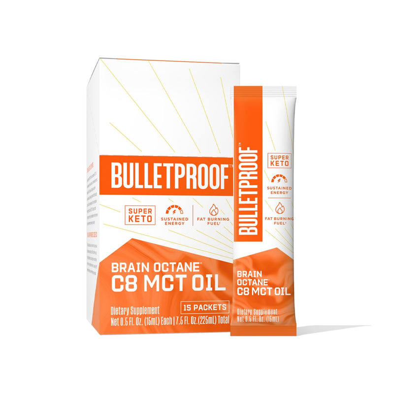 Bulletproof Brain Octane C8 MCT Oil Packets