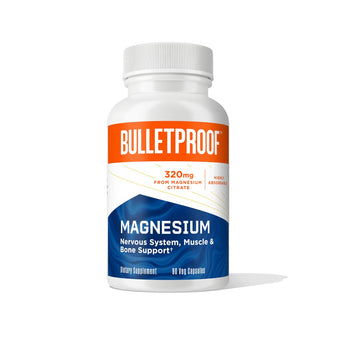 Image: Supplement magnesium packaging - Nervous System, Muscle & Bone Support 320mg from magnesium citrate