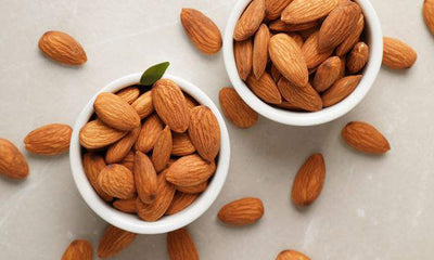 Raw Almonds - rich in copper