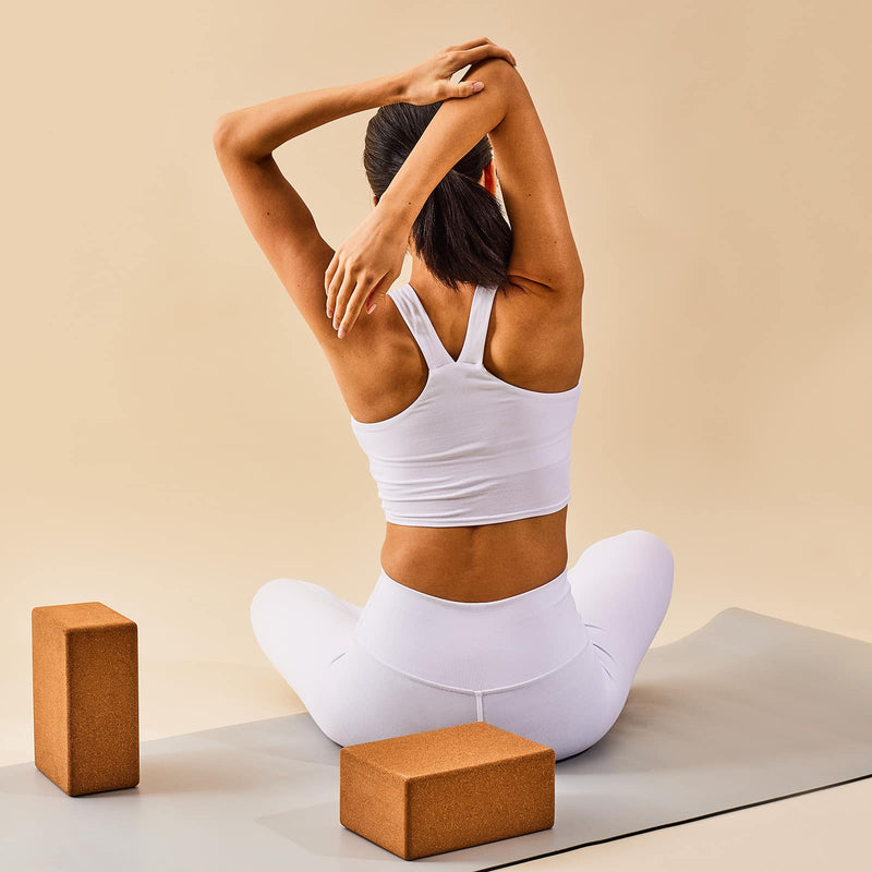 Woman practicing yoga