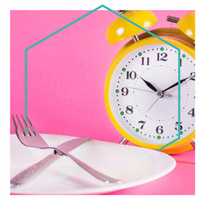 Alarm clock and plate