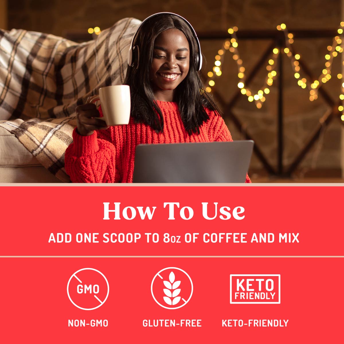 Enhanced Creamer | Peppermint Mocha Coffee Creamer