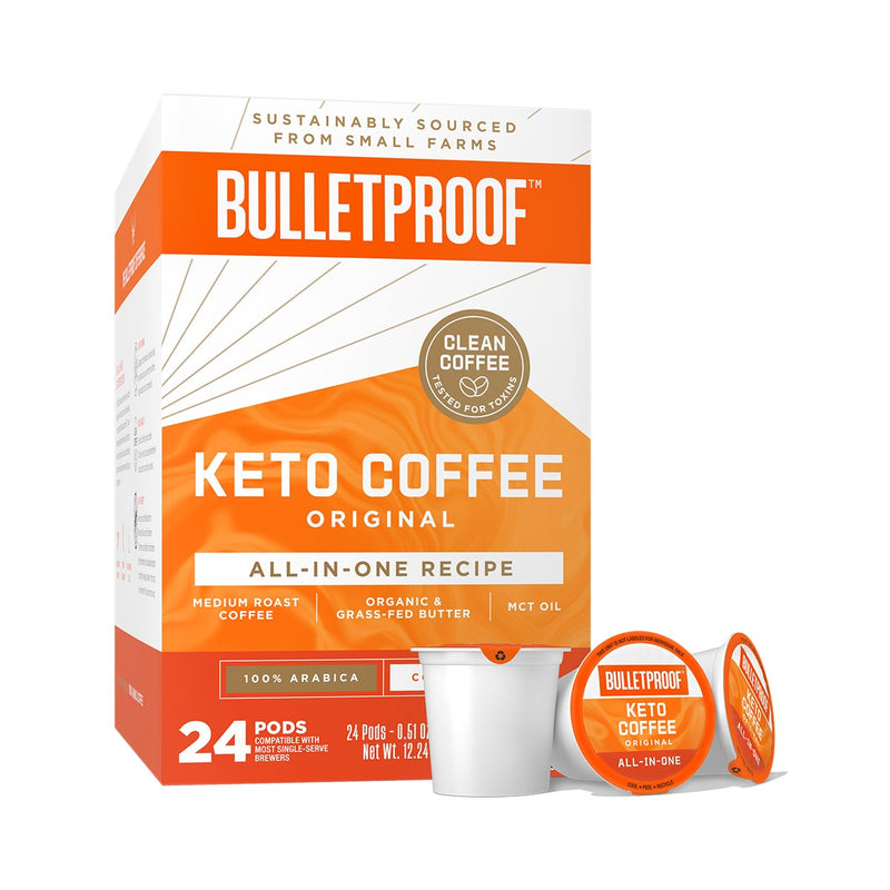 Bulletproof Keto Coffee Pods, 24 ct.