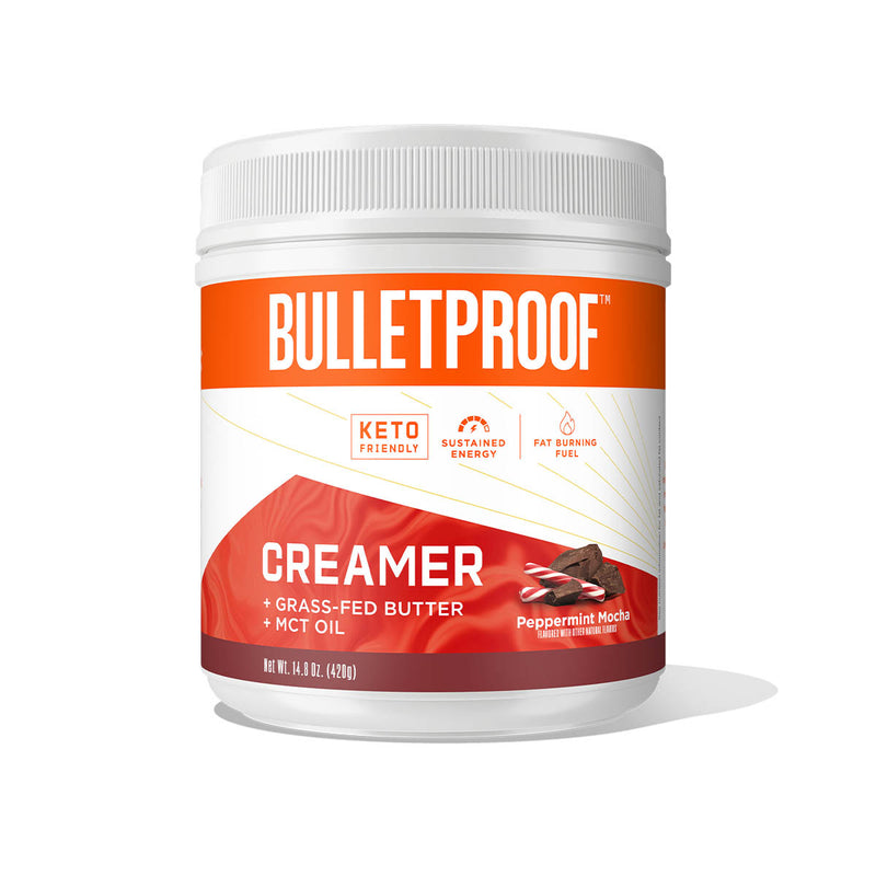 Bulletproof Peppermint Mocha Creamer, 14.8 oz.