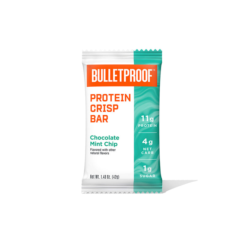 Bulletproof Protein Crisp Bar Chocolate Mint Chip