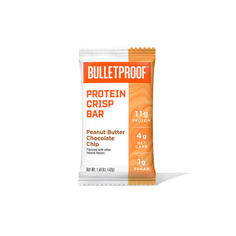 Image: Peanut Butter Chocolate Chip Protein Crisp Bar, 1 count