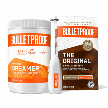 Image: Bulletproof Ground Coffee, Creamer and Coffee Frother