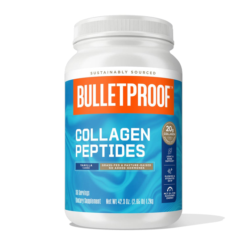 Bulletproof Vanilla Collagen Peptides, 42.3 oz.