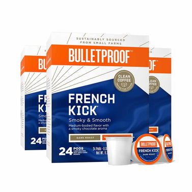Image: Bulletproof French Kick Coffee Pods 3 pack