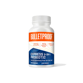 Image: Bulletproof Express 3-in-1 Probiotic, 90 count
