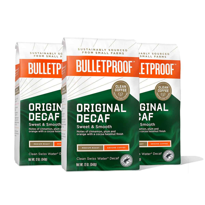 Bulletproof Original Decaf Ground Coffee 3 Pack