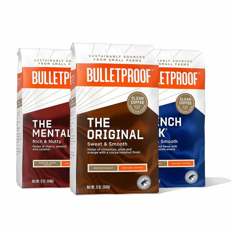 Bulletproof Ground Coffee Variety Pack