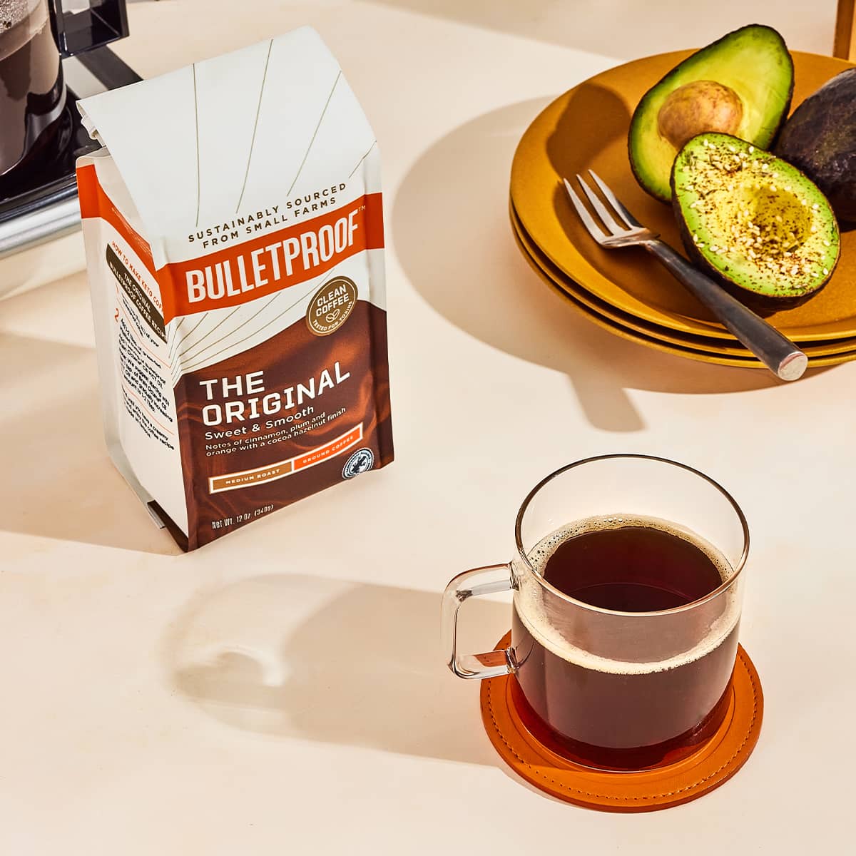 Bulletproof Original Medium Roast Ground Coffee, 12 Ounces, 100% Arabica  Coffee Sourced from Guatemala, Colombia & El Salvador